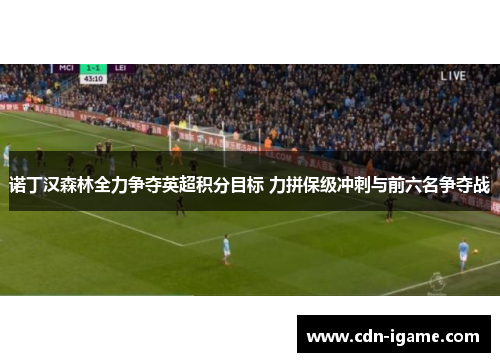 诺丁汉森林全力争夺英超积分目标 力拼保级冲刺与前六名争夺战