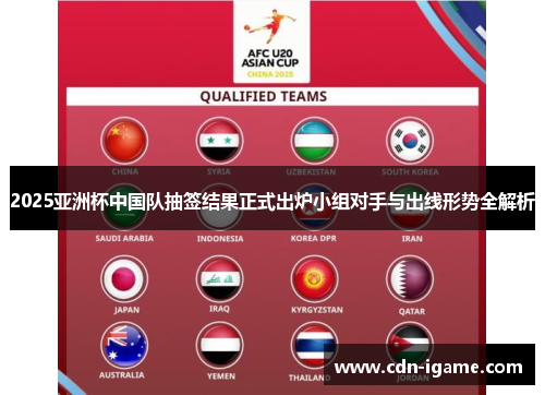 2025亚洲杯中国队抽签结果正式出炉小组对手与出线形势全解析 2025亚洲杯中国队抽签结果正式出炉小组对手与出线形势全解析
